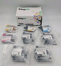 Kingjet Compatible Ink Cartridges 3019XL 8 Cartridges Inkjet High Performance picture