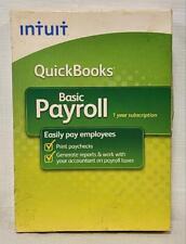 2009 Intuit Quickbooks Basic Payroll Small Business 1-3 Employees picture