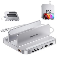 PULWTOP Mac Mini Hub M1 M2 Docking Station with M.2 SSD Slot picture
