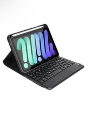SaharaCase - Keyboard Folio Case For Apple IPad Mini (6Th Generation) - Black. picture