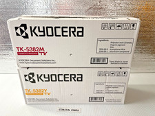 Kyocera TK-5382 Toner Magenta Yellow Lot (2) OEM NEW Sealed TK-5382M TK-5382Y picture