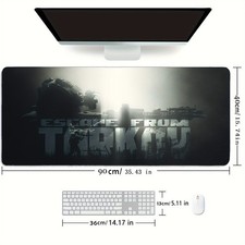 XXL Large Gaming Mouse Pad Featuring The Logo And Graphics from 'Escape from T picture