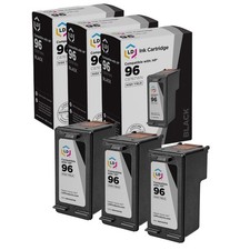 LD Reman Replacement for HP 96 / C8767WN HY Black Ink Cartridge 3-Pack picture
