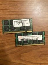 Hynix 1GB 2Rx8 Laptop Memory RAM, PC2-5300S-555-12, HYMP512S64CP8-Y5 AB 0719 picture