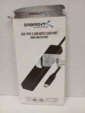 Sabrent USB Type-C Hub With 3 USB Port HDMI And PD Port (HB-TC5P) picture