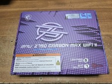 MSI MPG Z790 Carbon Max Wifi II Motherboard w/ 100W Expansion Card picture