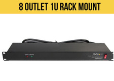 StarTech 1RU Rackmount PDU with 8 Outlets and Surge Protection picture