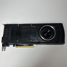 NVIDIA GeForce GTX Titan x Maxwell 12GB DDR5 GPU Repasted And Cleaned. picture