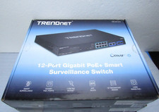 TRENDnet TPE-3012LS 12-Port Gigabit PoE+ Smart Surveillance Switch  [CTKC] picture