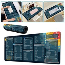 2023 Large Size Mouse Pad Point Shortcut Keys Desk Pad Mat Non Slip JQ picture
