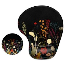 ITNRSIIET Pretty Flowers Ergonomic Mouse Pad and Coaster picture