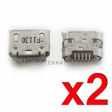 2X Alcatel JOY TAB 9029Z 9027W Micro USB Charger Charging Port Dock Connector picture