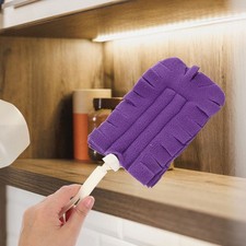 Reusable Fleece Duster Brush Replacement Head for Desk Cleaning Assorted Colors picture
