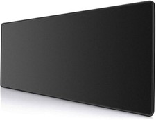 Large Gaming Mouse Pad Non-Slip Base Waterproof for Office & Home Use Black picture