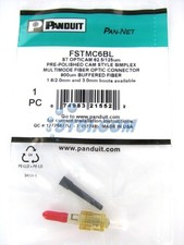 Panduit FSTMC6BL Opticam ST Simplex OM1 Multimode 62.5 Fiber Connector ~STSI picture
