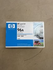 Genuine HP 96A C4096A Black Toner Cartridge OEM LaserJet 2100 2200 Sealed Box picture
