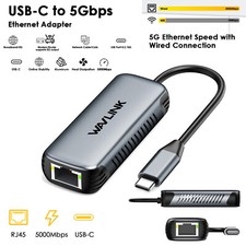 5Gbps USB C to Ethernet Adapter 5000Mbps USB-C to RJ45 Network Converter picture