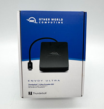 OWC Envoy Ultra 4TB Thunderbolt 5 External SSD Rugged Black 6000MB/s picture