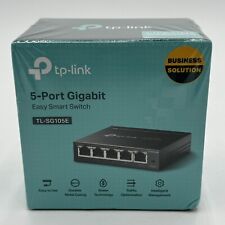TP-Link TL-SG105E 5 - Port Gigabit Easy Smart Switch New Factory Sealed picture