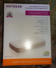 Netgear GS608 V4 8 Port Gigabit Ethernet Switch NEW SEALED picture