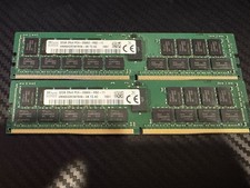 SK Hynix 64GB (2x32GB) 2Rx4 PC4-2666V DDR4 ECC REG RDIMM HMA84GR7AFR4N-VK picture