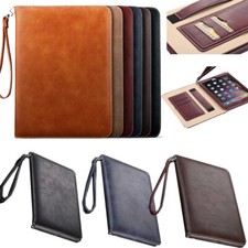PU Leather Flip Stand Case Cover For iPad 2nd 3rd 4th 5th 6th Generation Pro 11