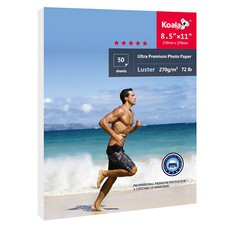Koala Ultra Premium Luster Photo Paper 8.5x11 72lb 13Mil Semi-Gloss Inkjet Print picture