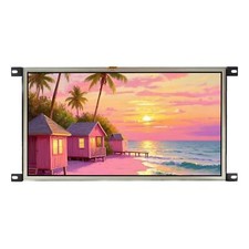 15.6in 1920X1080 Resistive Touch LCD Monitor HD DVI VGA LCD Input picture