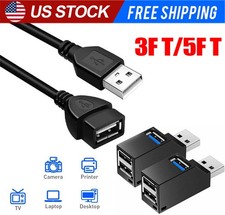 High-Speed USB to USB Extension Cable USB 2.0 Adapter Extender Cord Male/Female picture