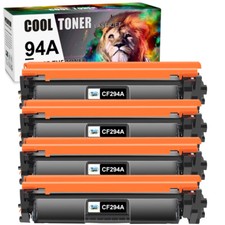 4PK CF294A 94A Toner Cartridge For HP LaserJet Pro M118dw M148fdw M149fdw M148dw picture
