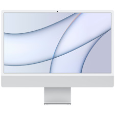 2021 Apple iMac 24-inch M1 Chip 16GB RAM 512GB SSD 8-Core GPU Silver - MGPC3LL/A picture