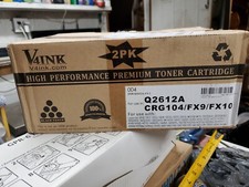 2-PK/PACK Q2612A Toner Cartridge HP 12A LaserJet 1012 1010 1018 1020 3030 3020 picture