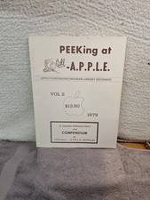 Vintage PEEKing At Call A.P.P.L.E VOL 2 1979 Apple Pugetsound Program Library  picture