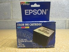  Genuine EPSON 720dpi S020036 Color ink Cartridge NEW  picture