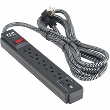 Eaton Tripp Lite 25ft 6-Outlet Surge Protector 5-15R Outlets Black picture