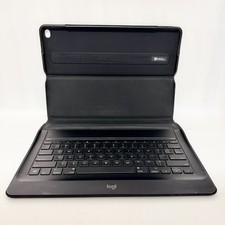 Logitech CREATE Keyboard Folio Case Backlit Apple iPad Pro 12.9 Black Gen 1 & 2 picture