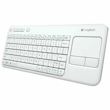 Logitech Wireless Touch Keyboard K400 With Built-In Touchpad (White)  picture