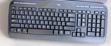 LOGITECH Y-R0067 WIRELESS KEYBOARD Only No Receiver Black Untested (820-008582) picture
