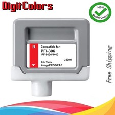 PFI-306 Red Ink Tank Fit Canon IPF 8400s 8400se 9400s 8400 9400 PFI-306R picture