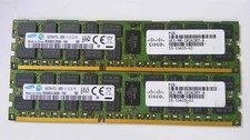 Lot of 2 16GB Samsung DDR3L-1600 PC3L-12800R ECC RDIMM M393B2G70DB0-YK0 picture