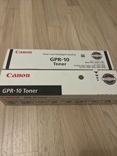 Canon GPR-10 Toner (2) Cartridge Genuine NEW SEALED Lot of 2 UPC 013803020403 picture