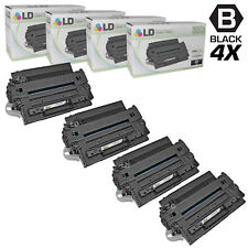 LD Products Replacements for HP 55A 55 CE255A CE255 Toner Cartridge (4PK) picture