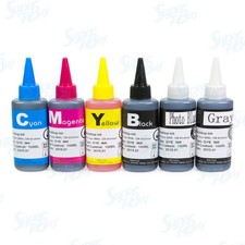 6 pack Refill Ink Bottle Set for Canon PGI-270 CLI-271 PIXMA MG7720 Grey CISS picture