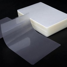 100 Pack 3 Mil Laminating Sheets, Clear Thermal Laminating Plastic Paper picture