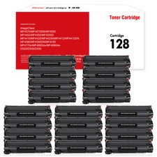 20PK Black Toner Cartridge For Canon 128 Imageclass D530 D550 LBP6200d LBP6200dw picture