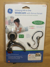 GE Universal All In One Webcam With Bonus Earset 98650 New in Sealed Package picture