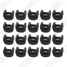 20x Black Magnetic Cable Zip Tie Base Cable Ties Mount Wire Clip Management Base picture