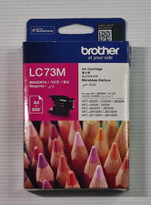 1X Genuine Brother LC73M Magenta Ink Cartridges OEM Original picture