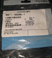 Commscope 1-1933286-1 Fiber Optic Insert Adapter LC duplex single/multimode picture