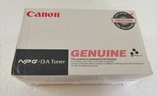 Genuine Canon G-13A Black Toner Cartridge picture